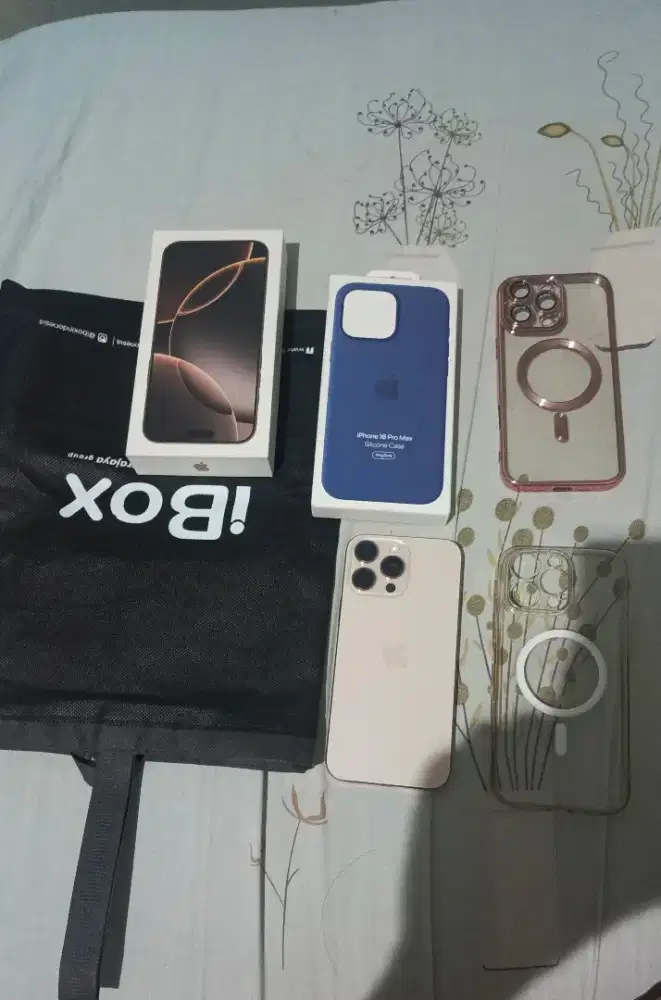 Iphone 16 Pro Max 256gb Desert Titanium Resmi Ibox Garansi On