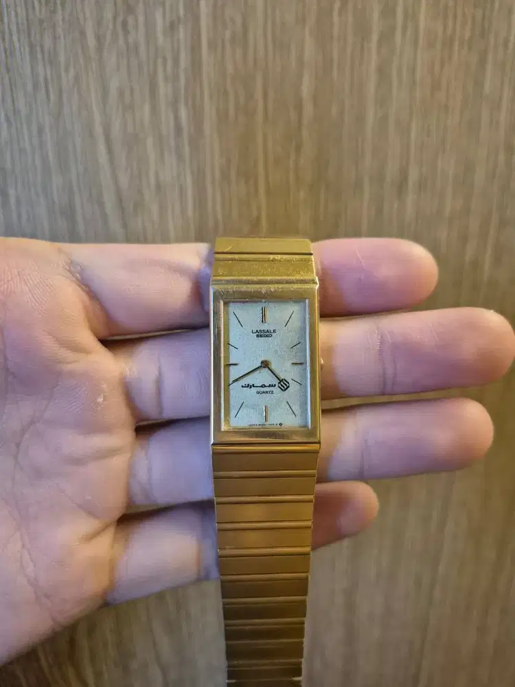 Seiko Lassale vintage gold rare dial 8420 - 6849