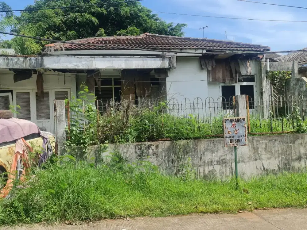 Rumah Hitung Tanah di Blok G Cinere. SHM
