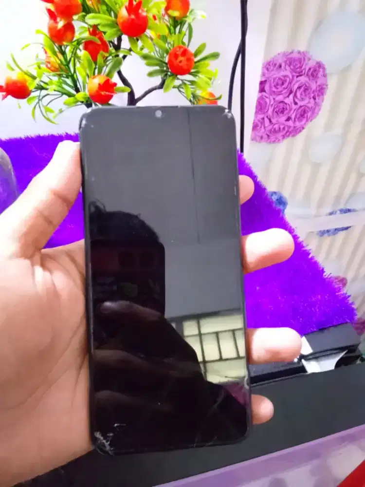 Jual hp samsung a03s ram 4/64 normal minus retak