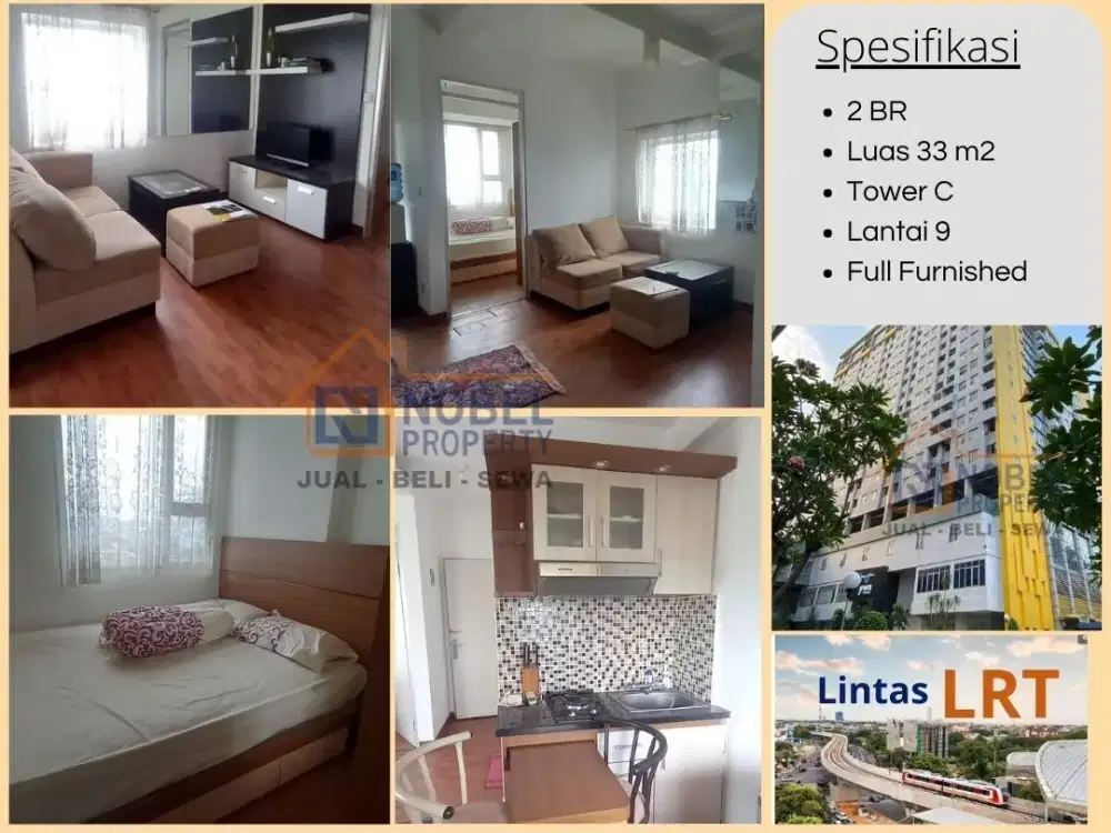 Dijual Apartemen Menteng Square Tower C Lantai 9 Furnished Lokasi Strategis Jakarta Pusat