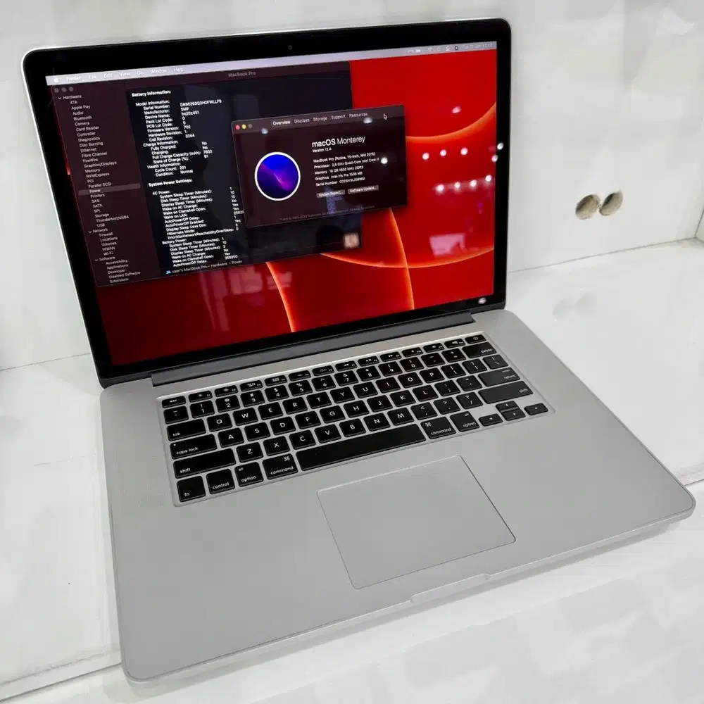 MacBook Pro 15 inch 2015 i7 Ram 16GB Original