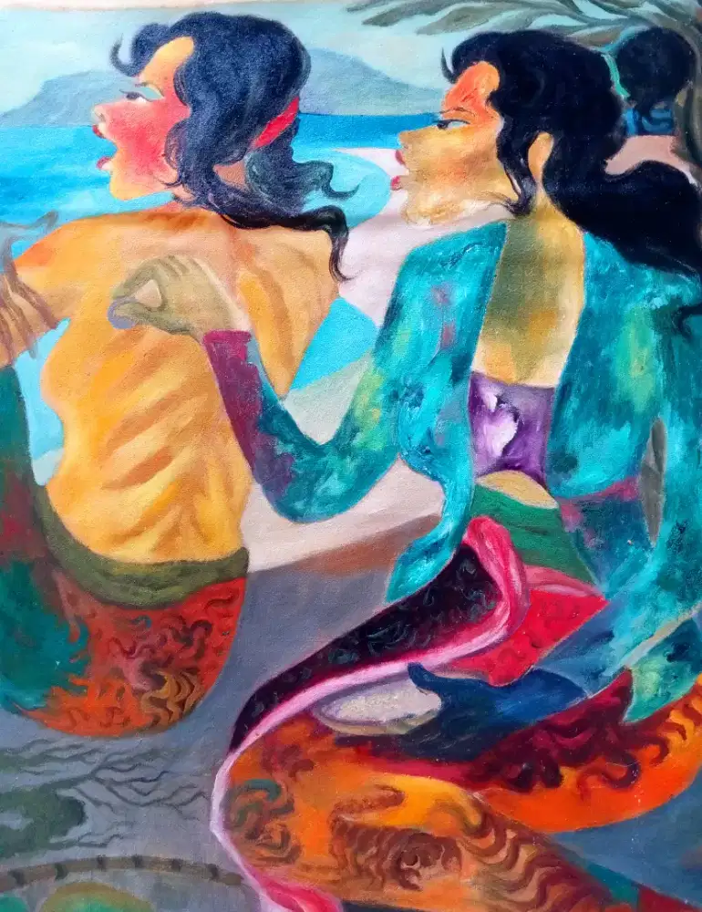 Lukisan hendra gunawan kerokan