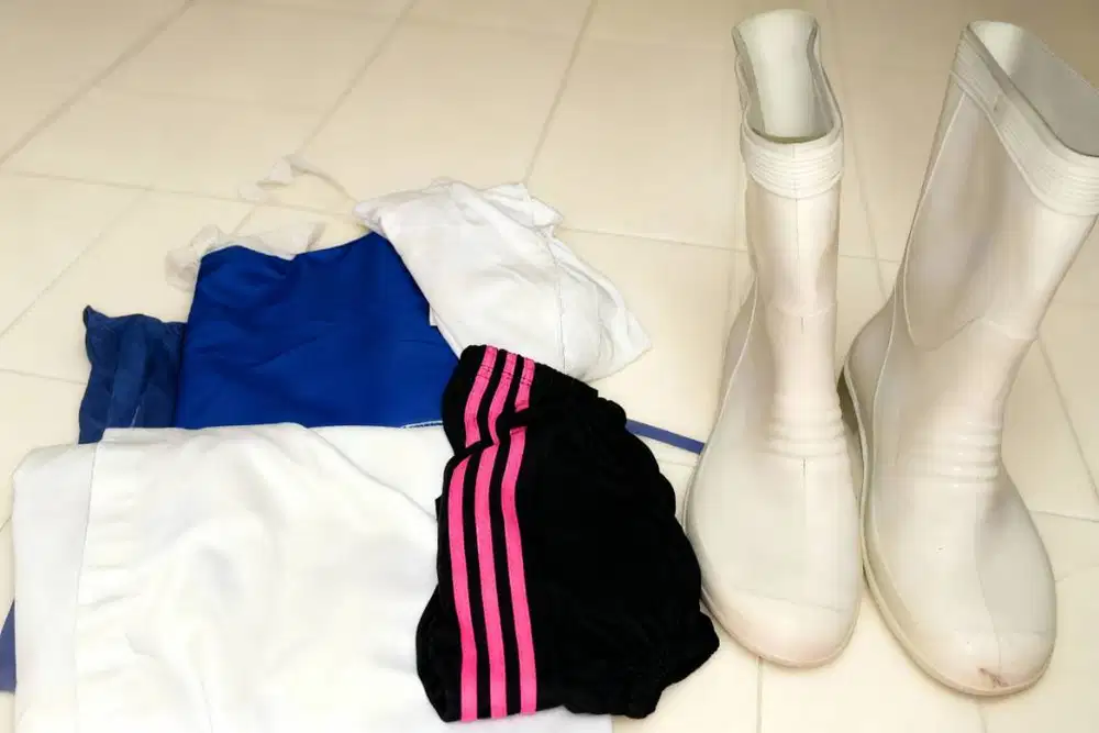 Seragam Hotan (Udang), Baju, Ciput, Apron, Bot, dll, wanita ukuran XL