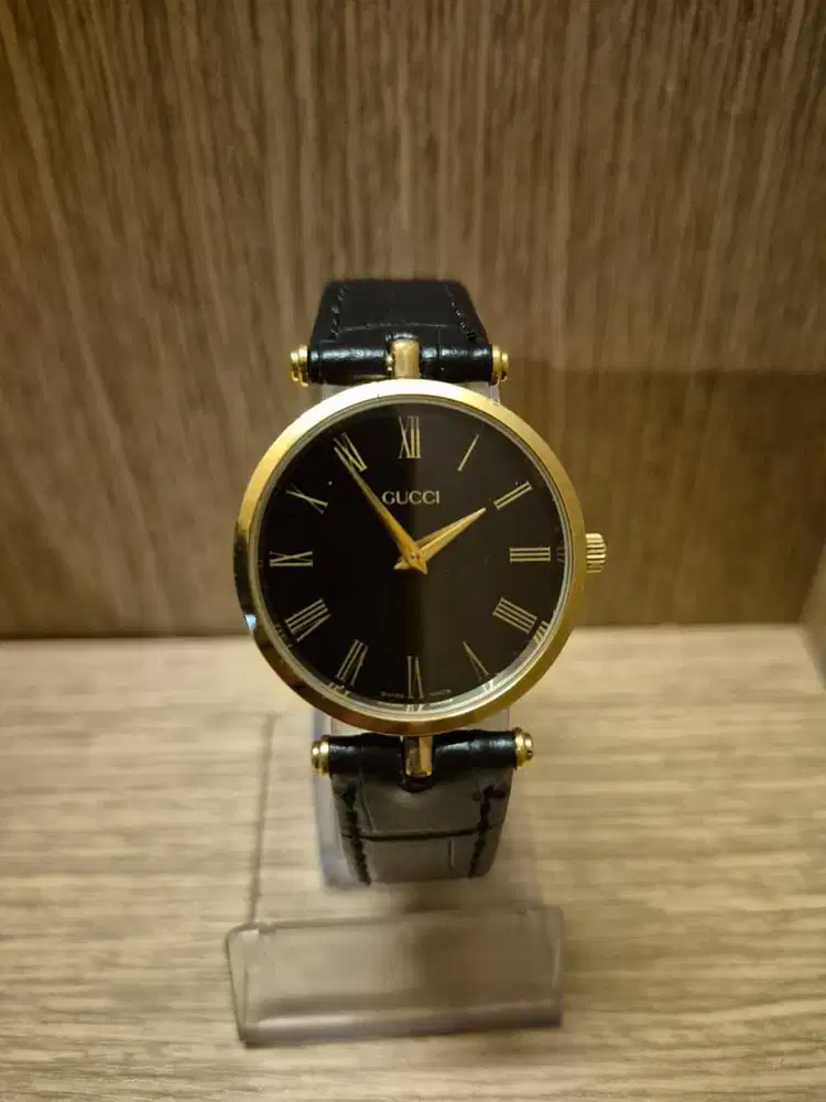 Gucci 200L men size gold plated