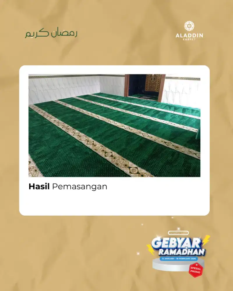 KARPET BERKUALITAS UNGGULAN