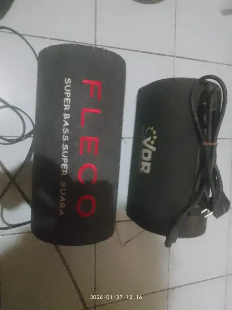 Di Jual Cepat active Speaker 2 BOX kondisi baik Normal
