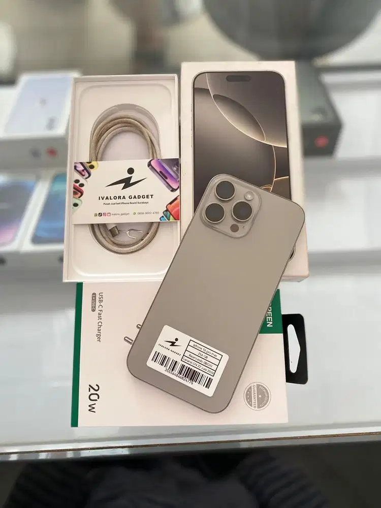 iPhone 16 Pro Max 256GB iBox Silver