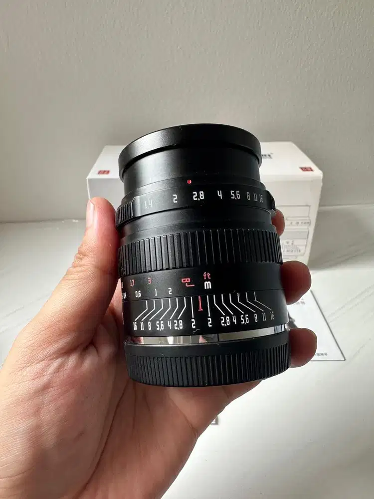 7Artisans 24mm f1.4 Lensa Manual Sony E-Mount APSC