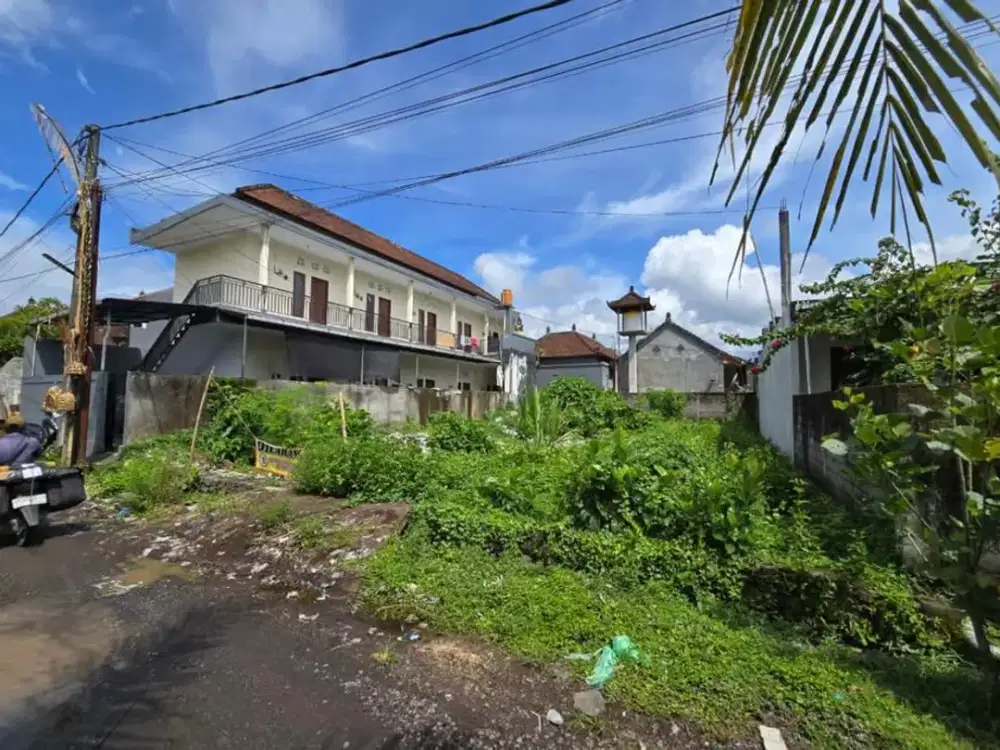 Jual Tanah Di Jalan Dharma Giri Kota Gianyar Bali. Dekat  Ke Lapanagan Wayan Dipta Gianyar, RSUD Sanjiwani Gianyar, Alun-Alun Kota Gianyar.