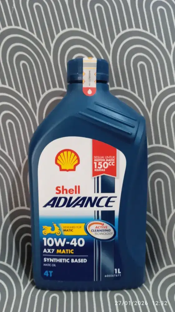 Oli Shell 1 liter matic Nmax PCX dll