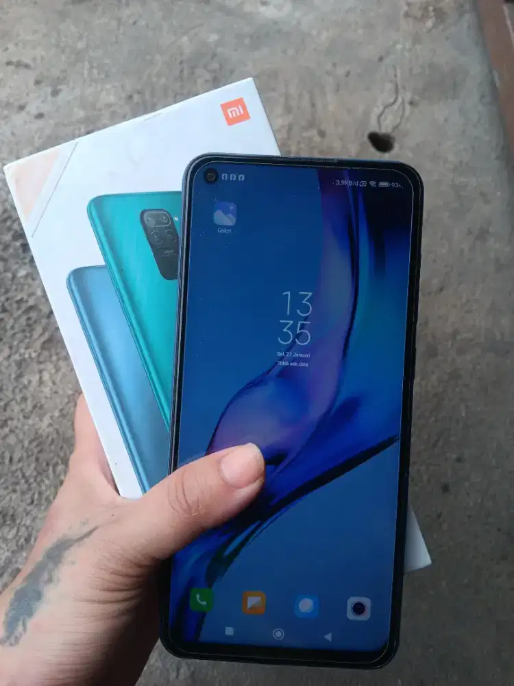 redmi note 9 fullset