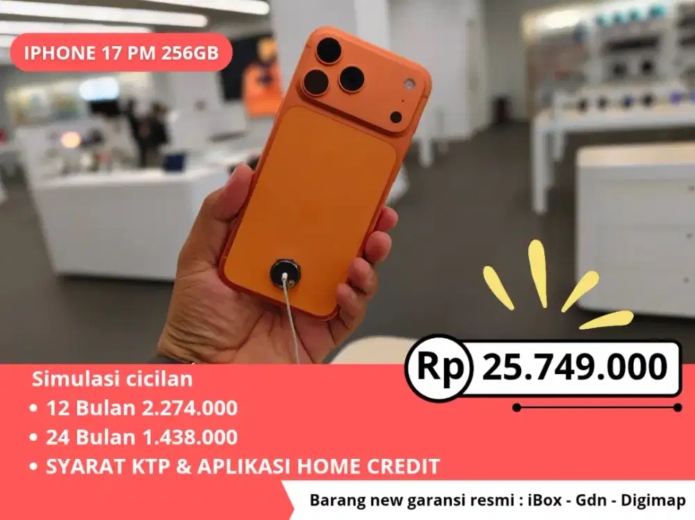 CICILAN IPHONE 17 PROMAX PAKAI KTP AJA