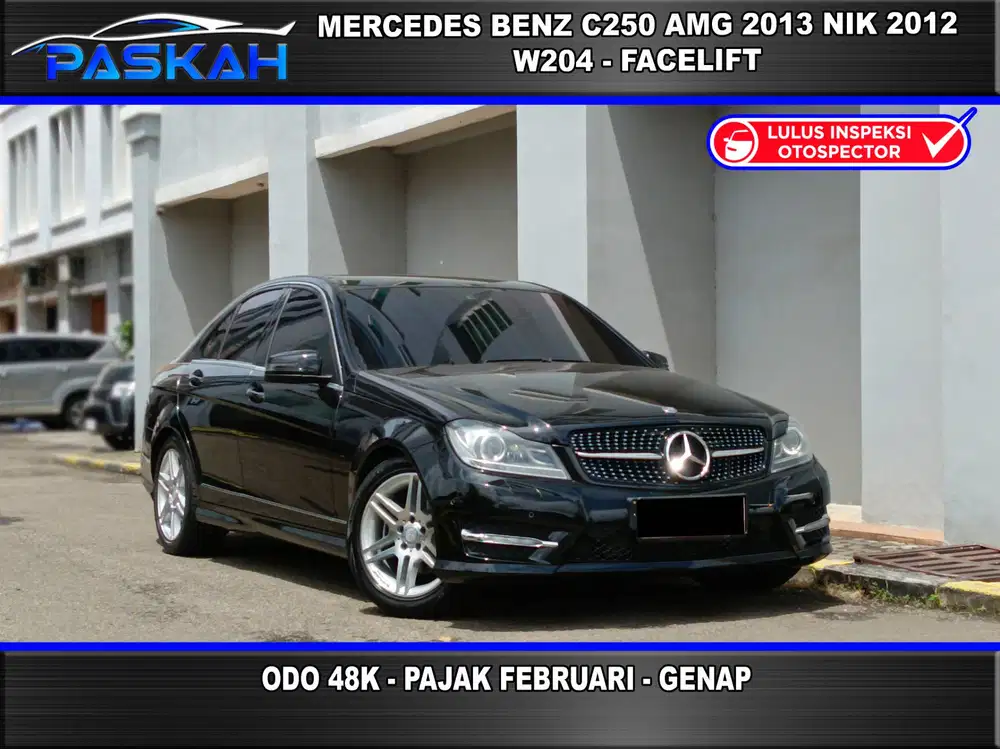 Genap Odo=48K Mercedes Benz C250 AMG 2013 Nk 2012 MERCY C 250 AMG 2013