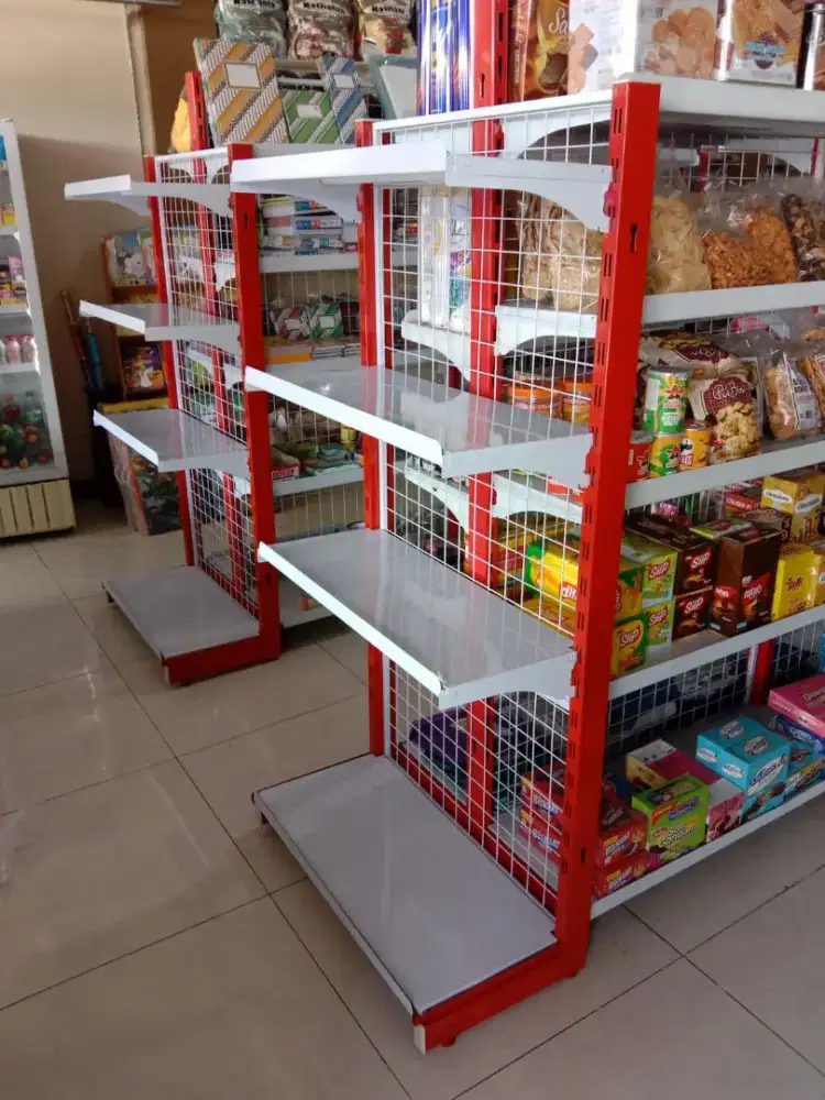 Rak gondola minimarket murah