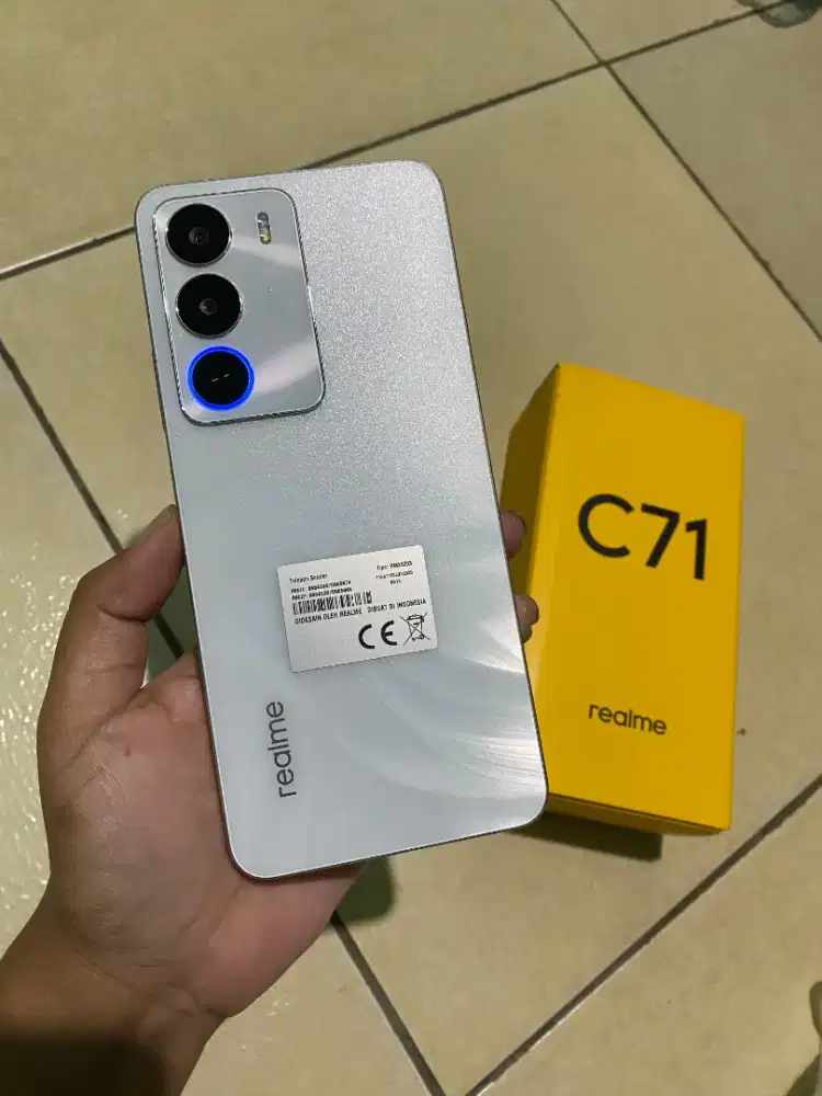 Realme C71 ram 8+16/128 7 Hari Pakai