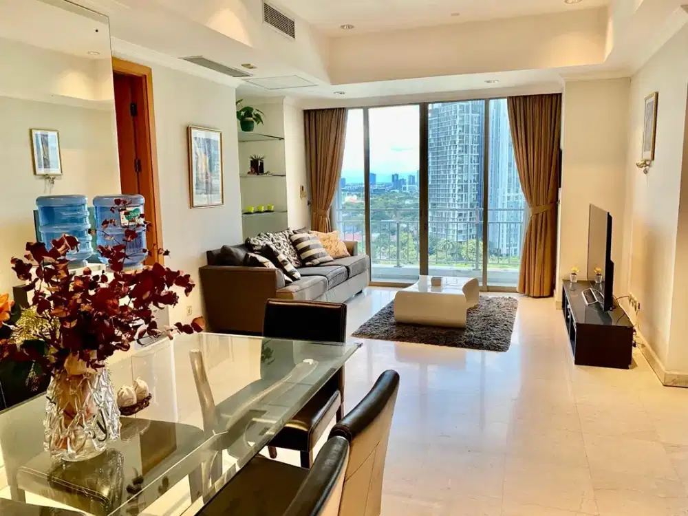 Sewa Apartemen Sudirman Mansion Type 3 Br Luas 165 M2 Full Furnish Jakarta Selatan
