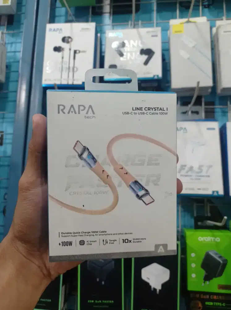 KD Type-C to Type-C 100W RAPATech