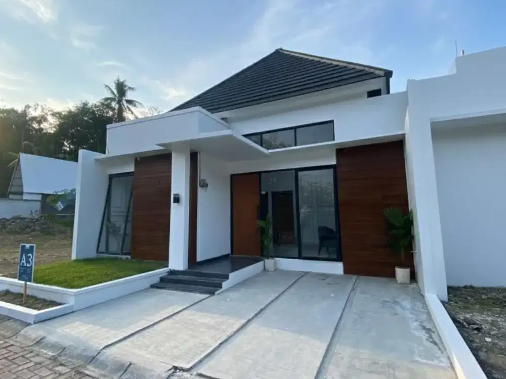 ARANG ADA! RUMAH MINIMALIS MODERN BANTUL ONE GATE SYSTEM