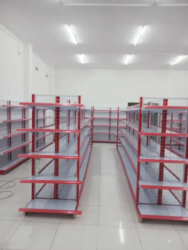 Rak minimarket indomaret baru murah berkualitas