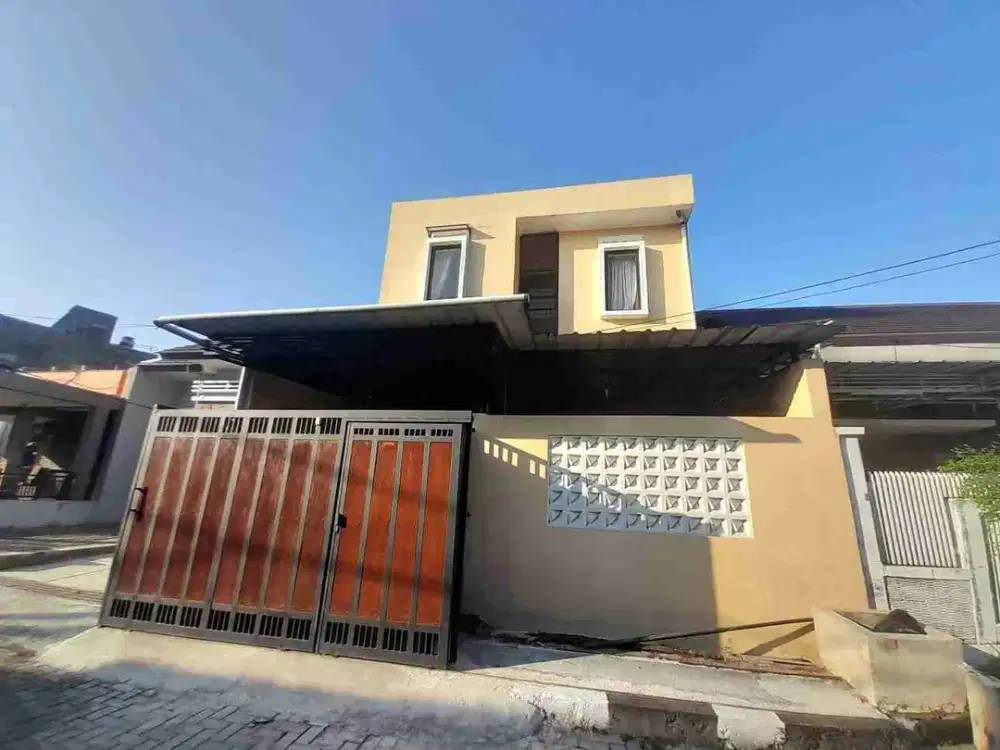 rumah 2lantai full furnished dekat pusat kota di pesona bali residence buahbatu bandung