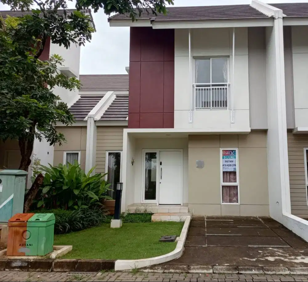 Cluster Advani, Summarecon Karawang. Rumah 2lt semifurnished siap huni