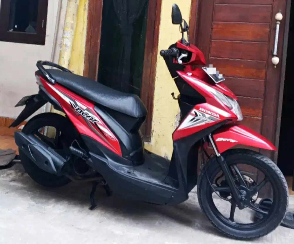 Honda Beat FI th 2014 Gress, Surat Lengkap DKI