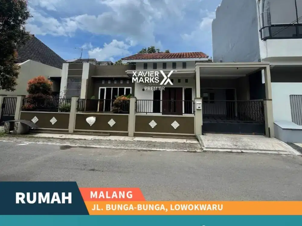 Dijual Rumah Siap Huni dekat Raya Suhat Jl Bunga Bunga Malang