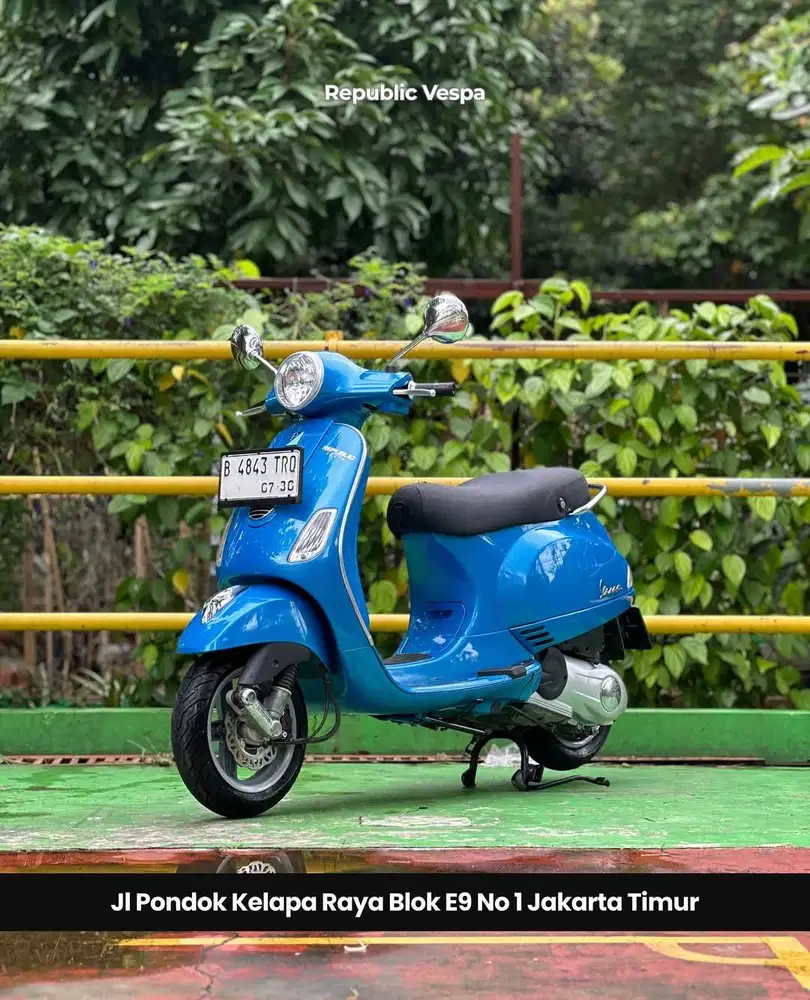 TERMURAH PIAGGIO VESPA LX150 3V IE TH 2013 WARNA BLUE