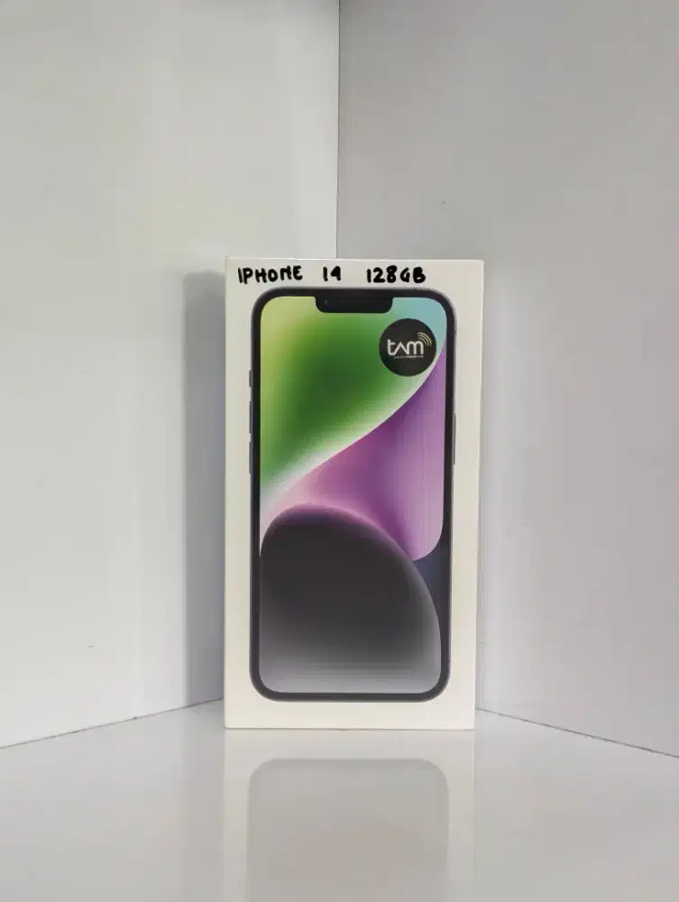 iPhone 14 128 iBox Baru Segell Bergaransi