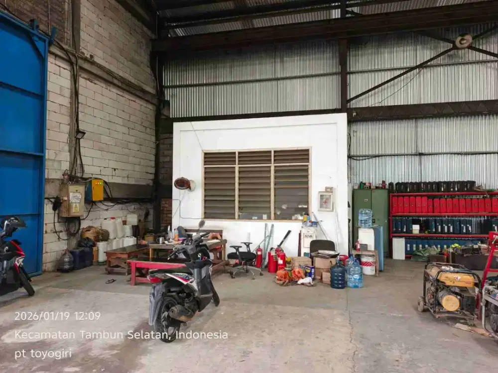 Disewakan Gudang Siap Pakai Di Jatimulya Bekasi