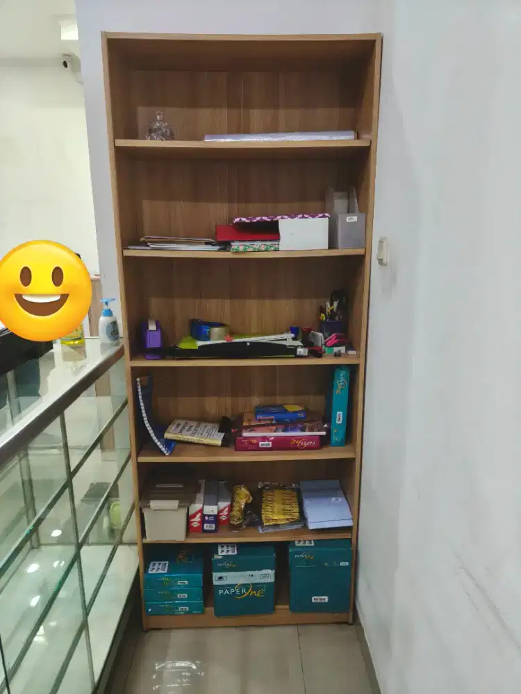 Dijual Rak buku 6 rak