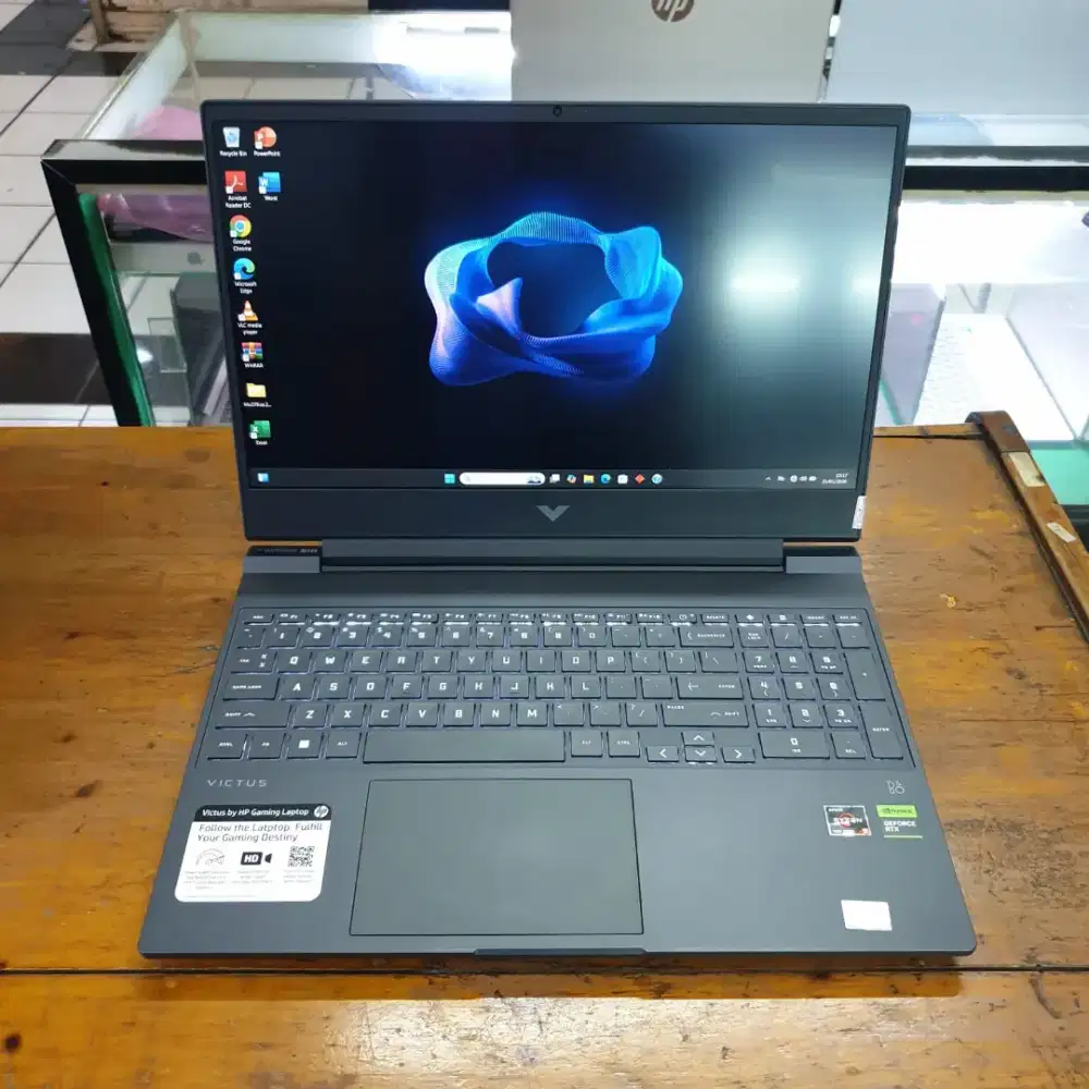 HP Victus 15-fb1013dx Ryzen 5-7535HS RTX 2050 Ram 8GB SSD 512GB 15 FHD