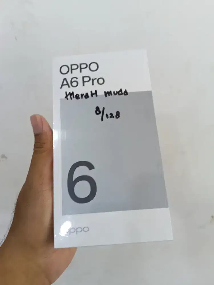Oppo A6 pro 8/128 new segel