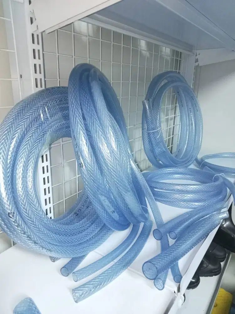 SELANG AIR SERAT BENANG TRANSPARANT I Tanaman/Cuci motor/mobil.