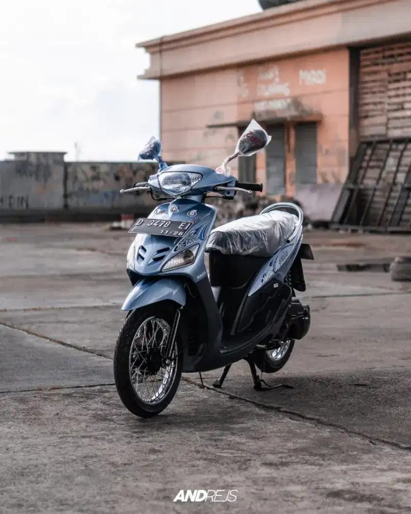 Yamaha mio 2005 biru muda like new