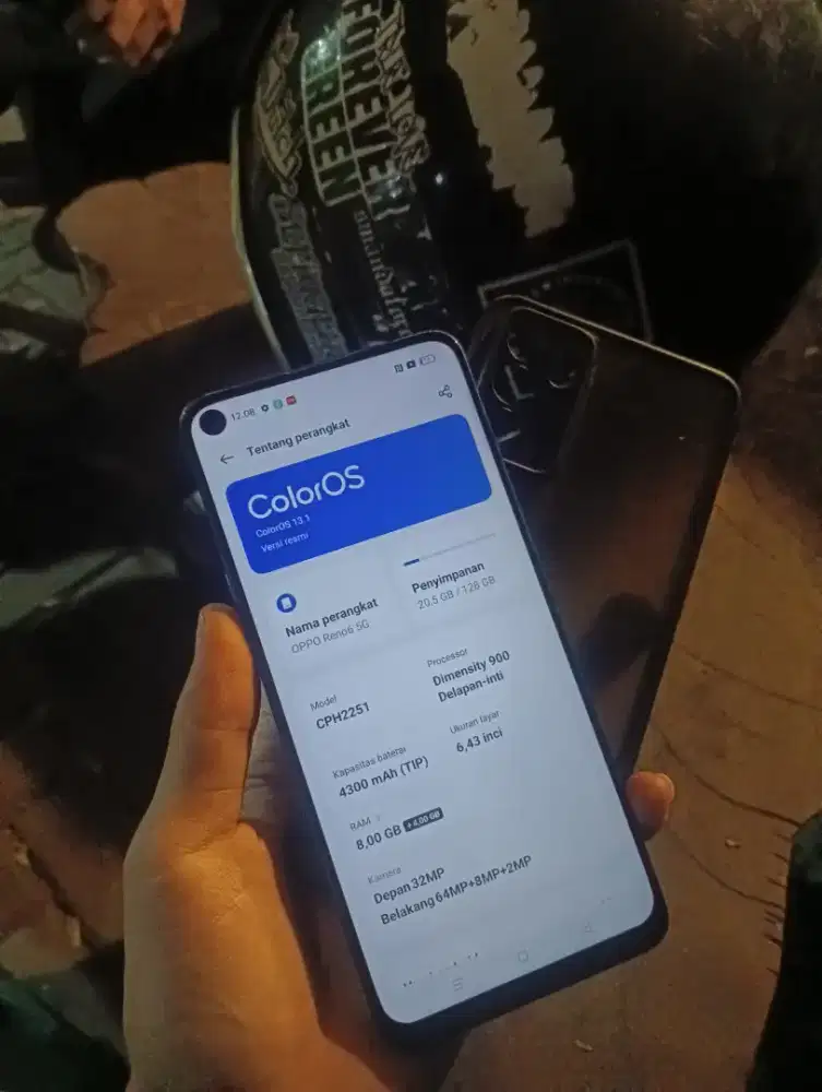 Oppo Reno 6 5G 8/128 GB NFC