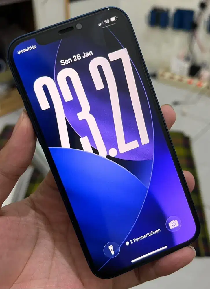 REGIST PERMANEN IPHONE 12 64 GB (2ND BERGARANSI)