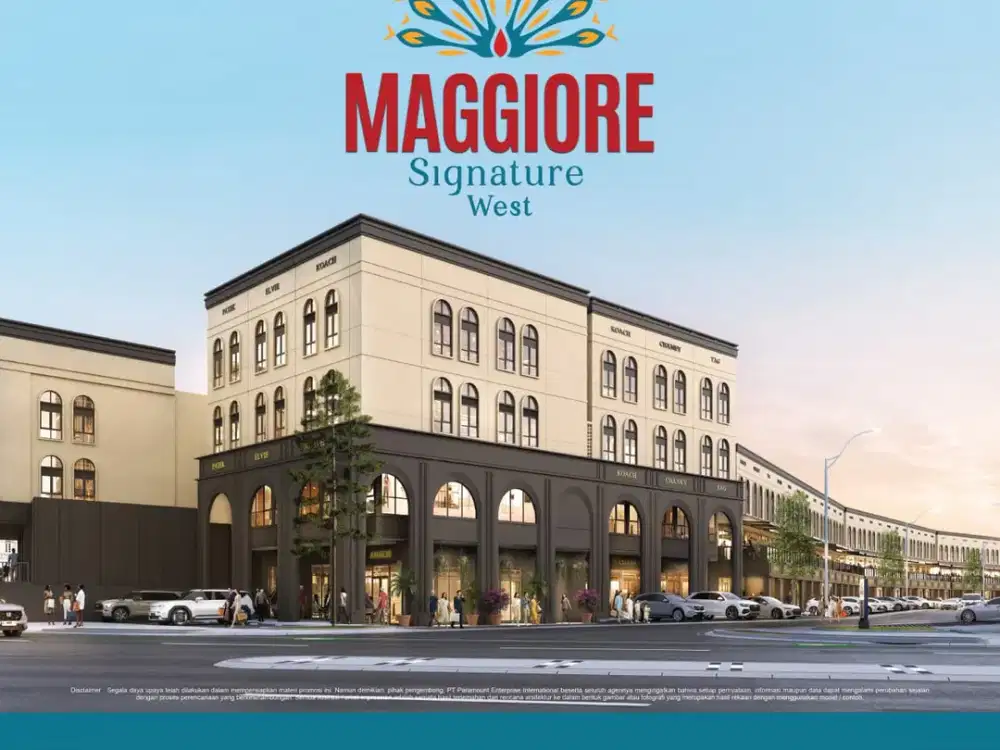 DIJUAL MAGGIORE SIGNATURE WEST PARAMOUNT LAND
