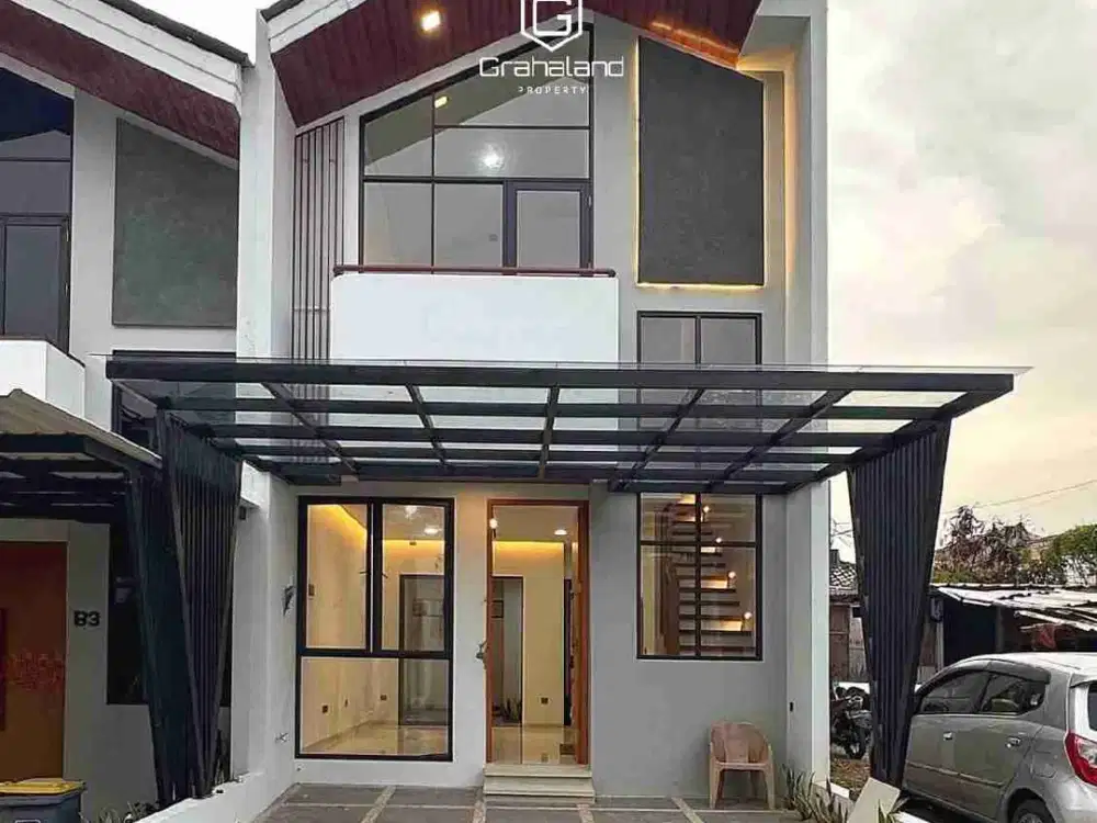 Rumah Baru Mewah Modern Dalam Cluster Akses Strategis Dekat Tol Brigif Di Jagakarsa