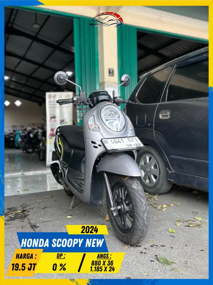 HONDA SCOOPY NEW 2024 NEGO MASZEHH HIKMAH MOTOR KEPUH MALANG