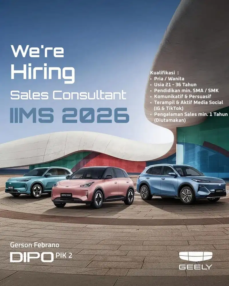 Sales Consultant Otomotif