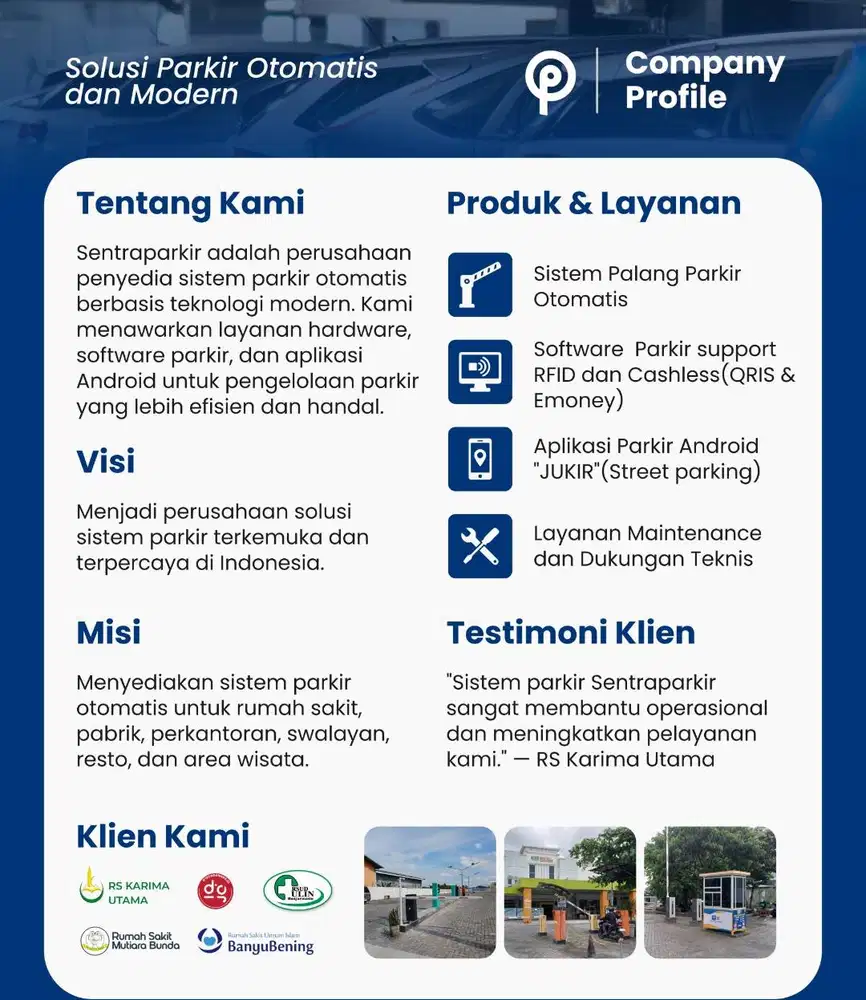 Palang parkir otomatis by Sentra Parkir