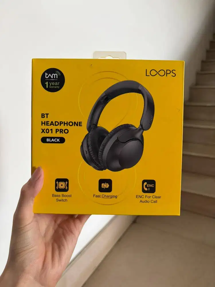 LOOPS X01 Pro Headphone Headset Bluetooth Earphone Earbuds TWS New Gar