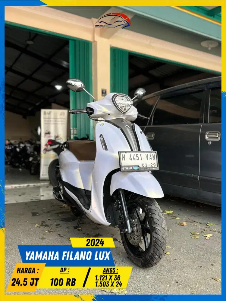 YAMAHA GRAND FILANO 2024 SIAP GASS MASZEHH HIKMAH MOTOR KEPUH MALANG