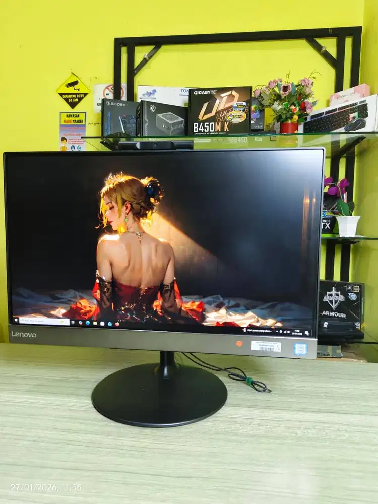 PC all in one lenovo V410z core i3 gen 7 ssd 128gb