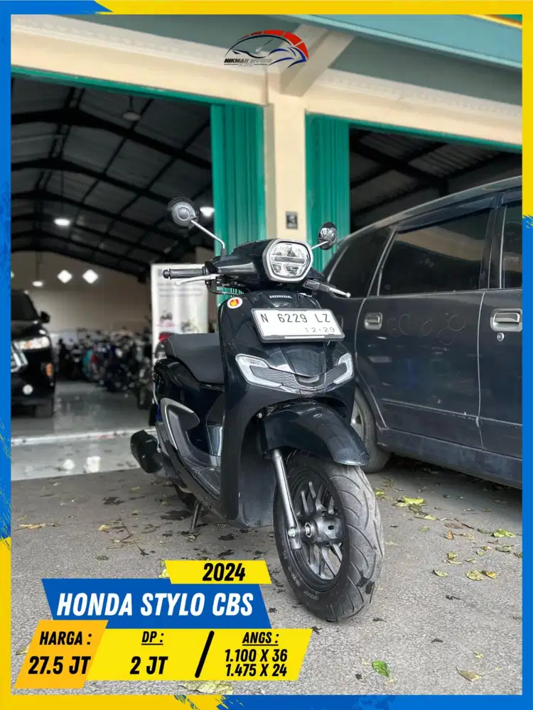HONDA STYLO CBS 2024 LIKE NEW BOSSKU HIKMAH MOTOR KEPUH MALANG