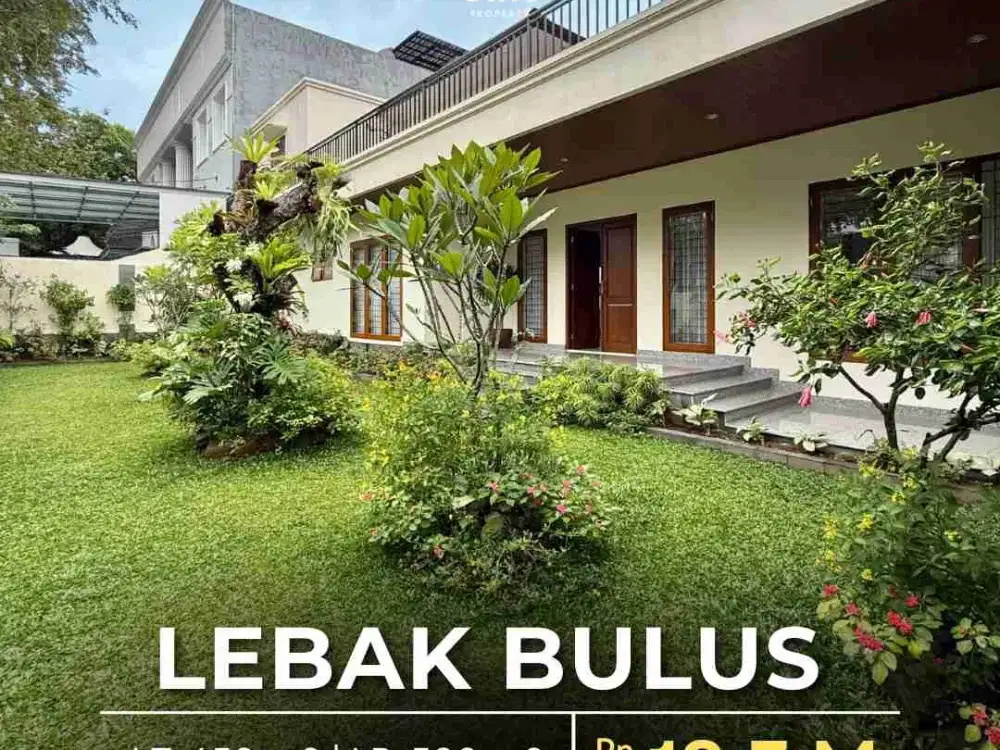 Rumah  Brand New  Renovated Dlm Komplek di Lebak Bulus Jakarta Selatan