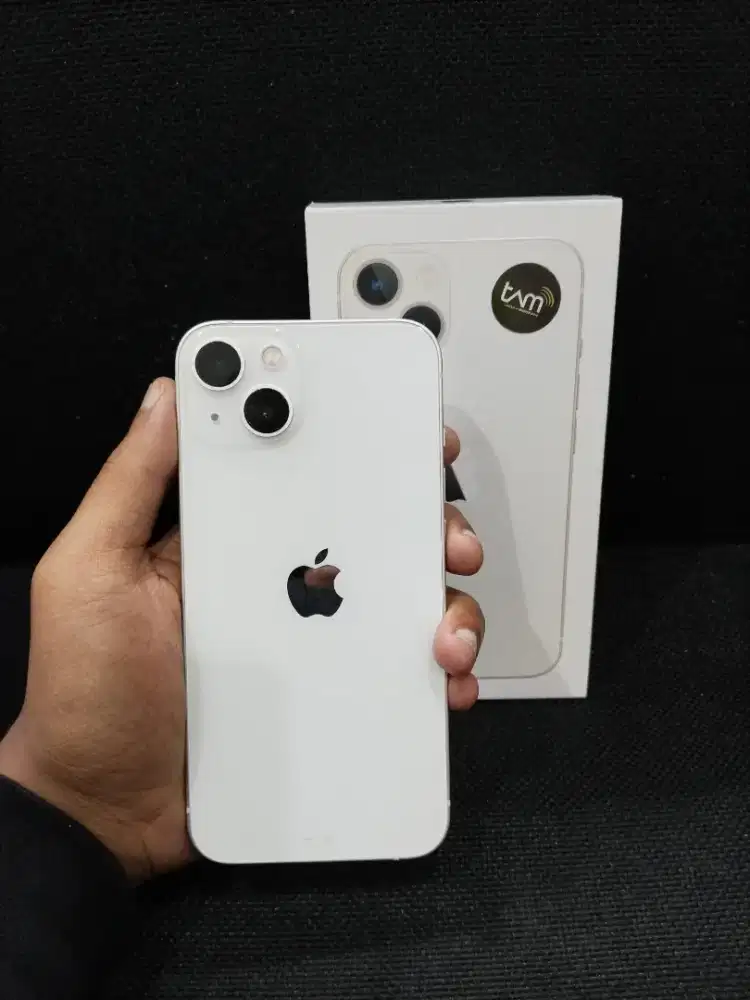 iPhone 13 128gb iBox Garansi ON, Mulus, fullset ori, nominus