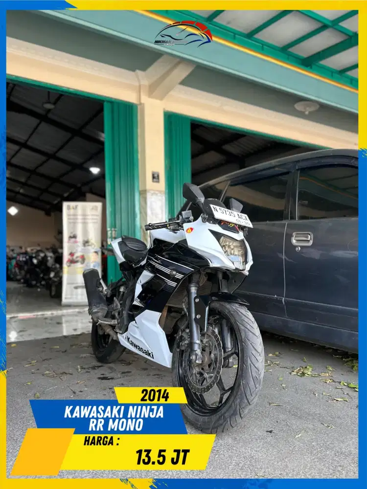 KAWASAKI NINJA RR MONO 2014 GASS LURR HIKMAH MOTOR KEPUH MALANG